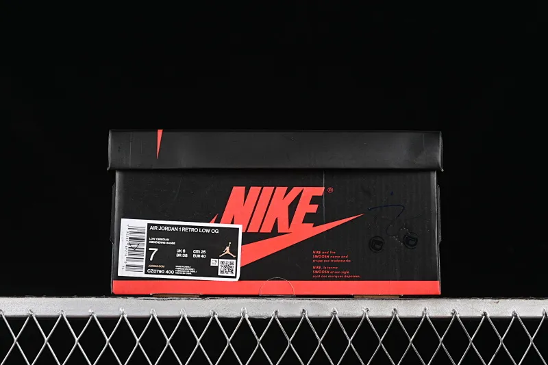 All categories Air Jordan Jordan series basketball shoes Air Jordan 1 Low Air Jordan 1 Low OG "Obsidian" AJ1 Joe 1 Obsidian low-top cultural basketball shoes CZ0790-400